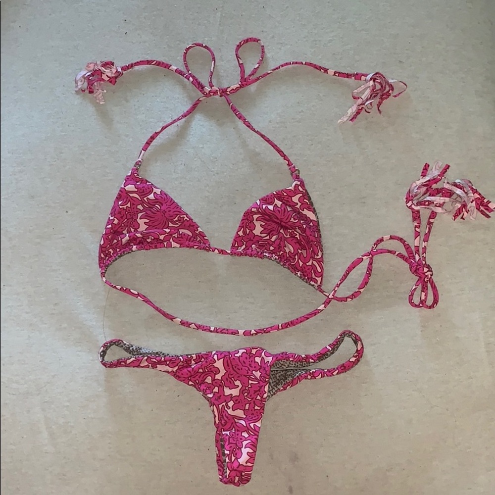 Acacia Pink Batik Small Set